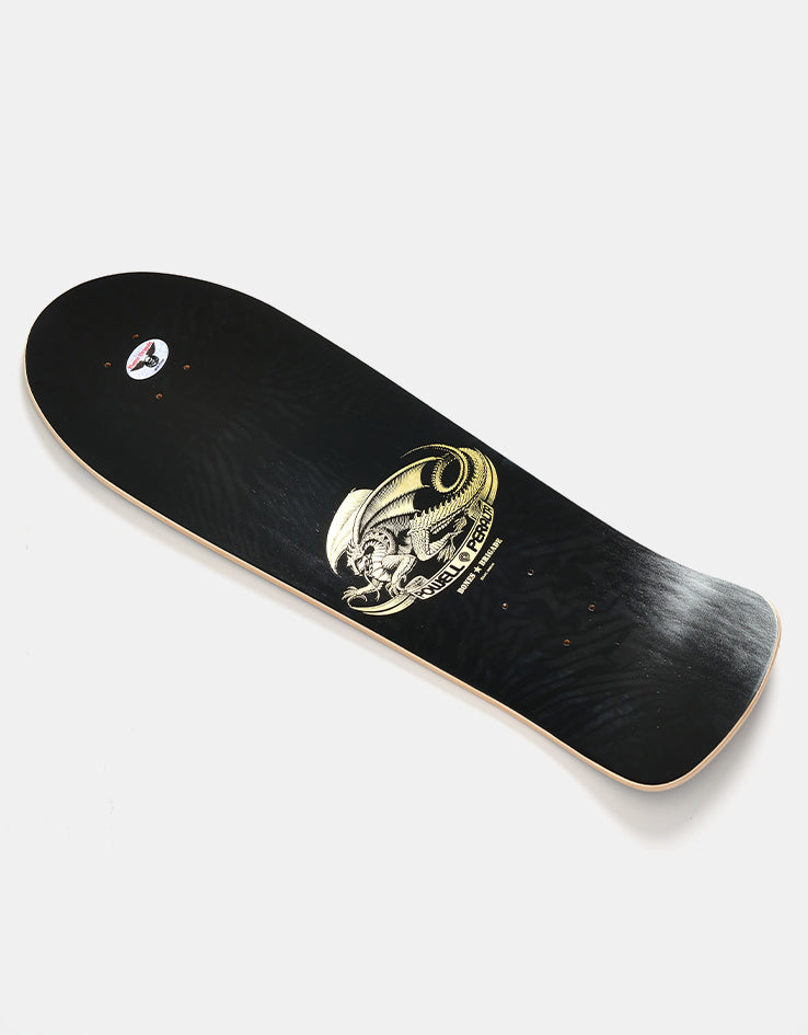 Powell Peralta Mountain Gold Foil Bones Brigade S16 Reissue Skateboard Deck - 9.9"