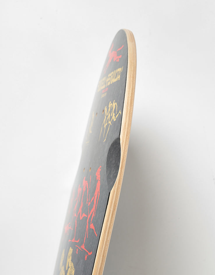 Powell Peralta Mountain Gold Foil Bones Brigade S16 Reissue Skateboard Deck - 9.9"