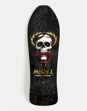 Powell Peralta McGill Gold Foil Bones Brigade S16 Reissue Skateboard Deck - 10"