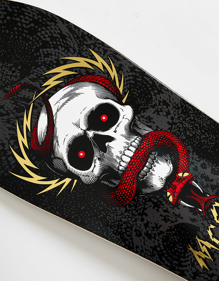 Powell Peralta McGill Gold Foil Bones Brigade S16 Reissue Skateboard Deck - 10"