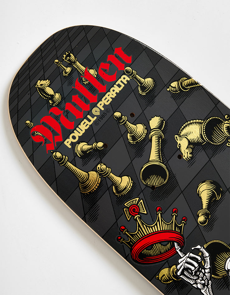 Powell Peralta Mullen Gold Foil Bones Brigade S16 Reissue Skateboard Deck - 7.4"