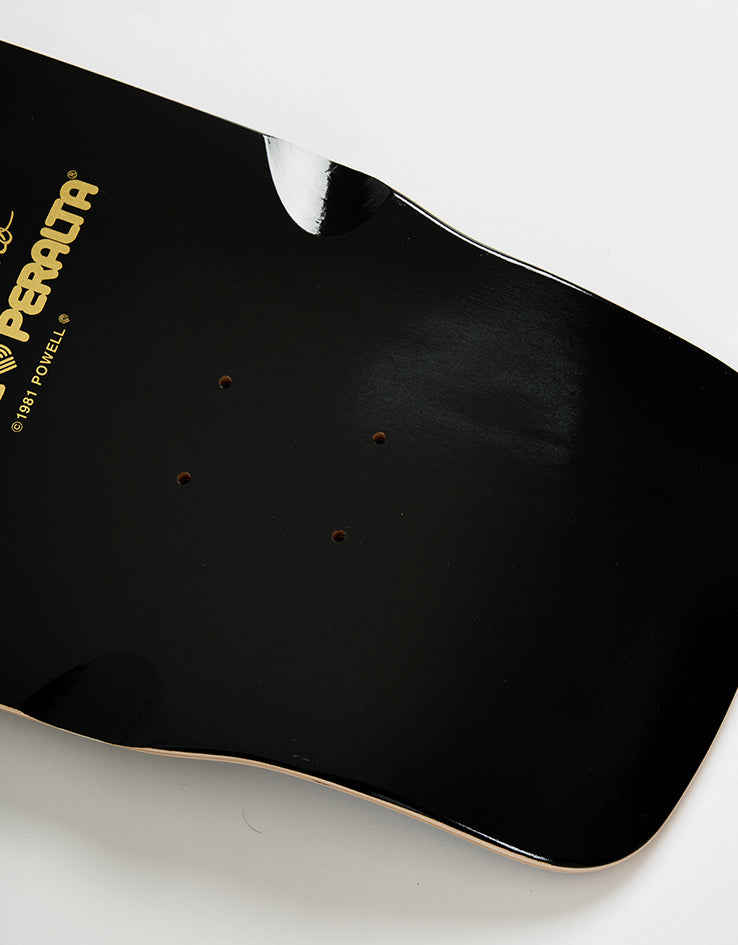 Powell Peralta Caballero Gold Foil Bones Brigade S16 Reissue Skateboard Deck - 10.09"