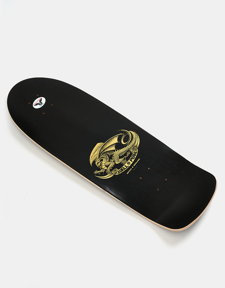 Powell Peralta Hawk Gold Foil Bones Brigade S16 Reissue Skateboard Deck - 10"