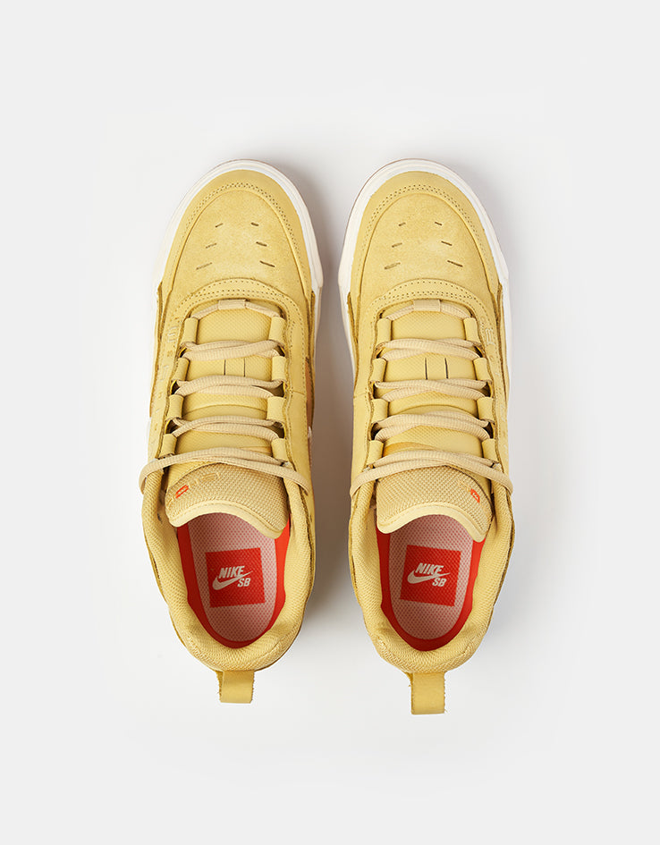 Nike SB Air Max Ishod ISO Skate Shoes - Saturn Gold/Sail-Saturn Gold-Solar