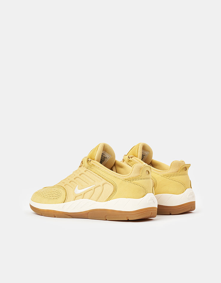 Nike SB Vertebrae ISO Skate Shoes - Saturn Gold/Sail-Saturn Gold-Solar