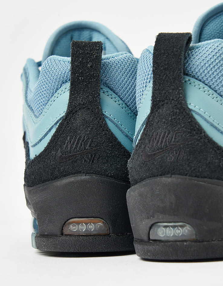 Nike SB Air Max Ishod Skate Shoes - Denim Turq/Black-Denim Turq-Black