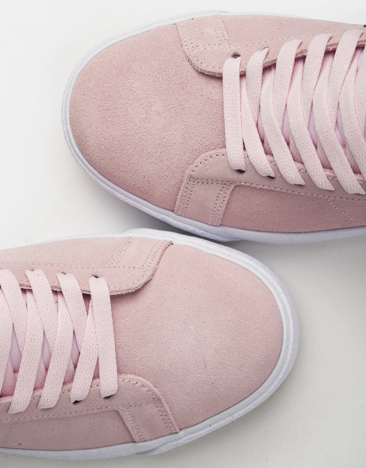 Nike SB Zoom Blazer Mid Skate Shoes - Pink Foam/Anthracite-White-Gum Yellow