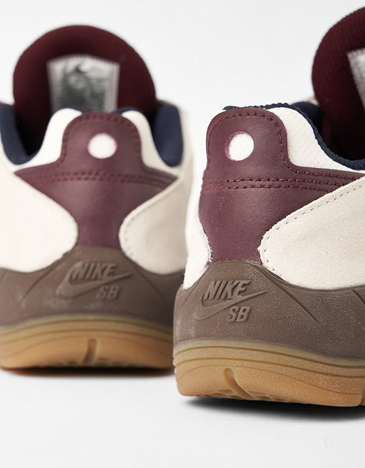 Nike SB Vertebrae Skate Shoes - Phantom/Parachute Beige-Burgundy Crush