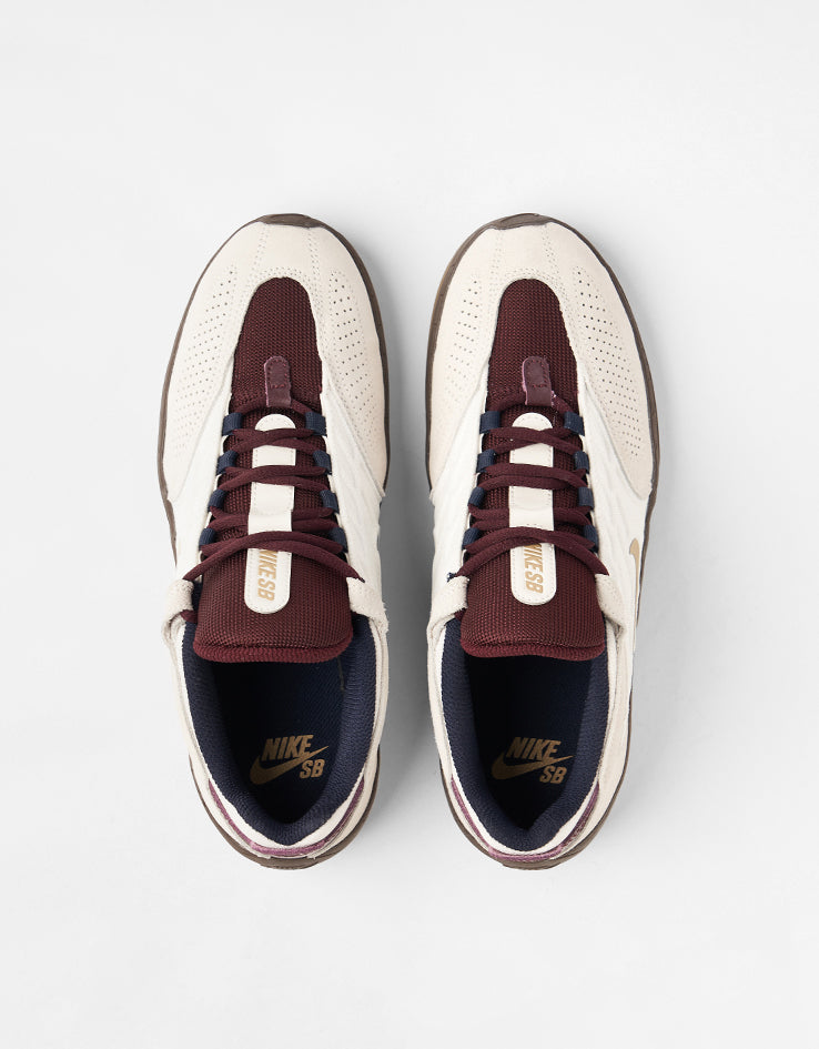 Nike SB Vertebrae Skate Shoes - Phantom/Parachute Beige-Burgundy Crush