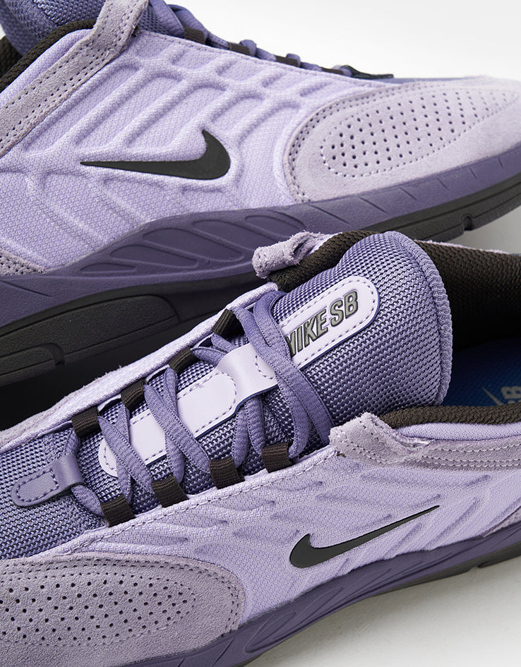 Nike SB Vertebrae Skate Shoes - Hydrangeas/Medium Ash-Dusty Amethyst