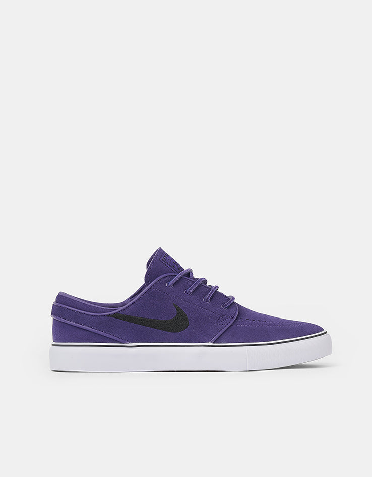 Nike SB Zoom Janoski OG+ Skate Shoes - Court Purple/Black-Court Purple-White