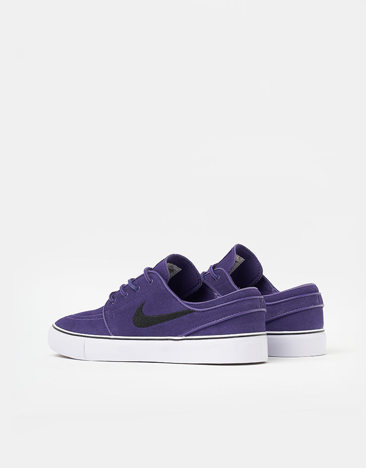 Nike SB Zoom Janoski OG+ Skate Shoes - Court Purple/Black-Court Purple-White