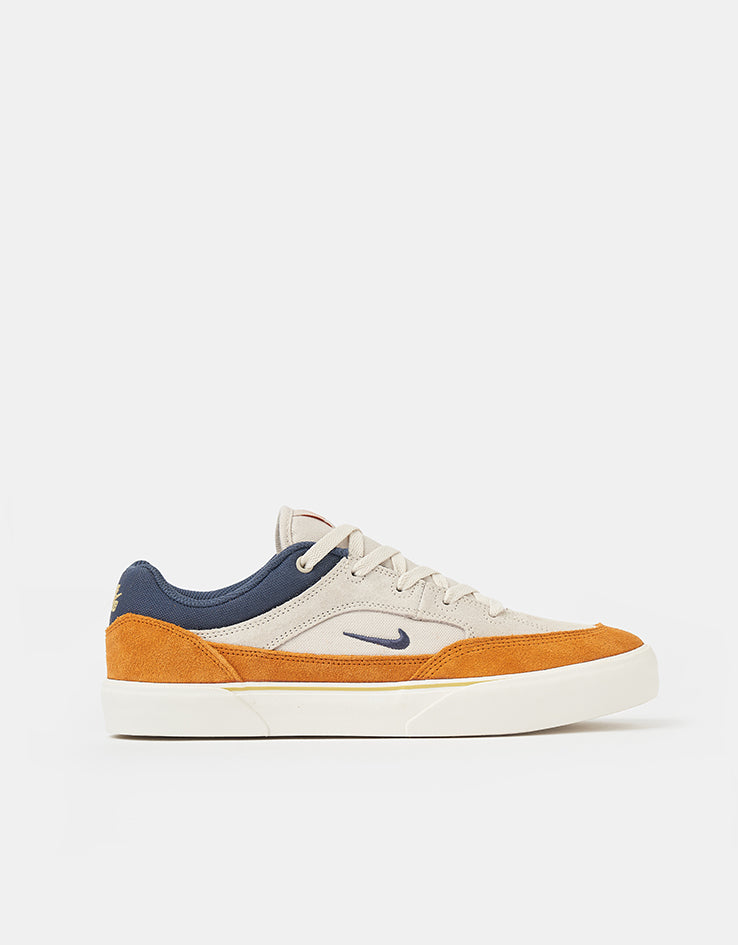 Nike SB Malor Skate Shoes - Lt Orewood Brn/Thunder Blue-Monarch-Sail