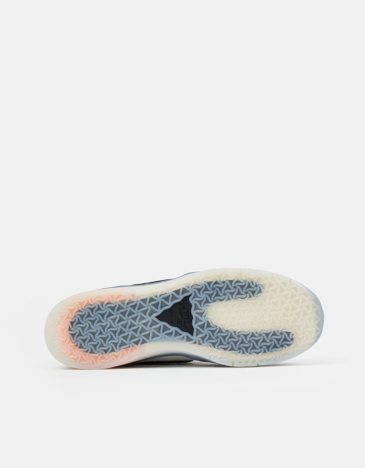 Nike SB PS8 Skate Shoes - Wolf Grey/Black-Wolf Grey-White