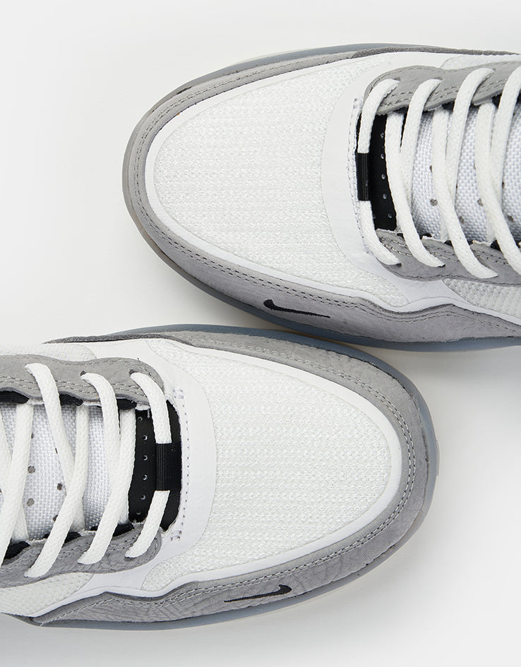 Nike SB PS8 Skate Shoes - Wolf Grey/Black-Wolf Grey-White