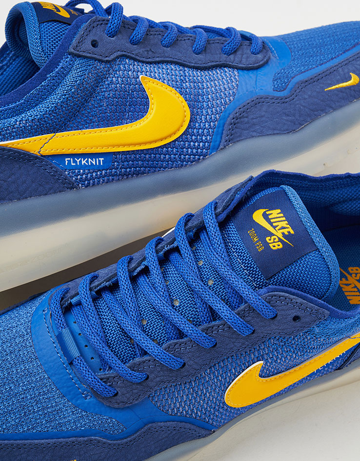 Nike SB PS8 Skate Shoes - Deep Royal/University Gold-Deep Royal