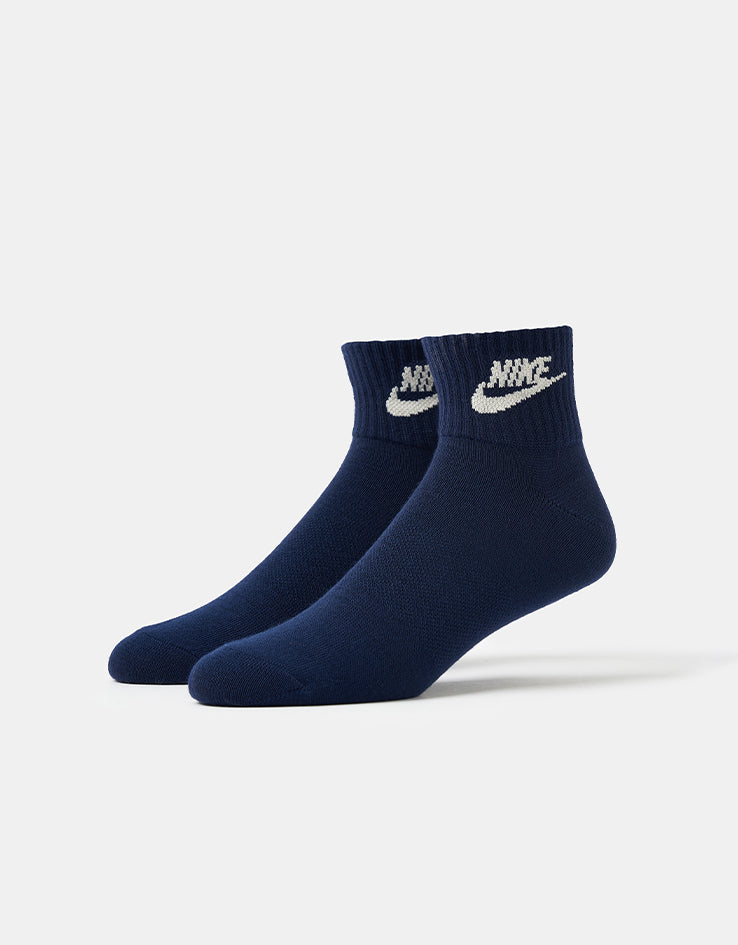 Nike Everyday Essential Ankle Socks 3 Pack - Multi