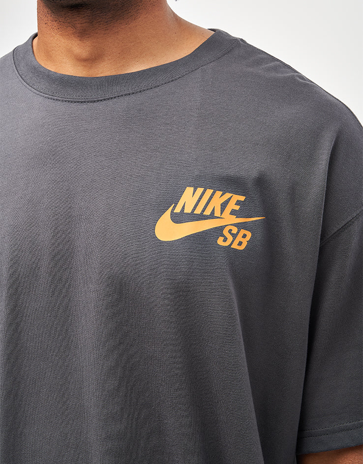 Nike SB Logo T-Shirt - Dark Smoke