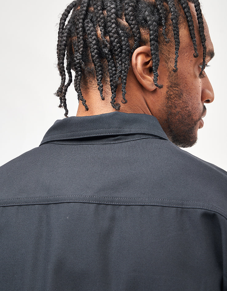 Nike SB Essential Woven L/S Shirt - Black/White