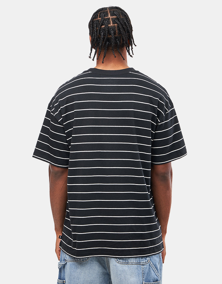Nike SB M90 Striped T-Shirt - Black