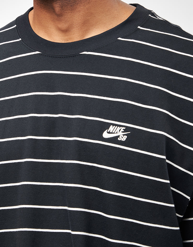 Nike SB M90 Striped T-Shirt - Black