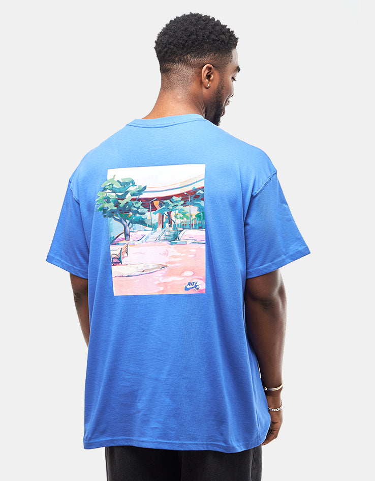 Nike SB M90 OC Brooklyn Banks T-Shirt - Game Royal