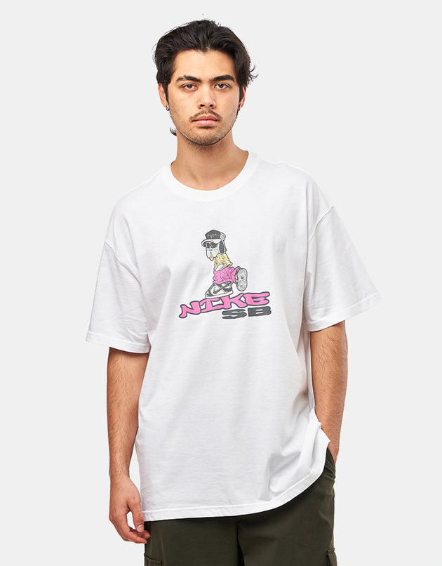 Nike SB M90 OC Dunk Dog T-Shirt - White
