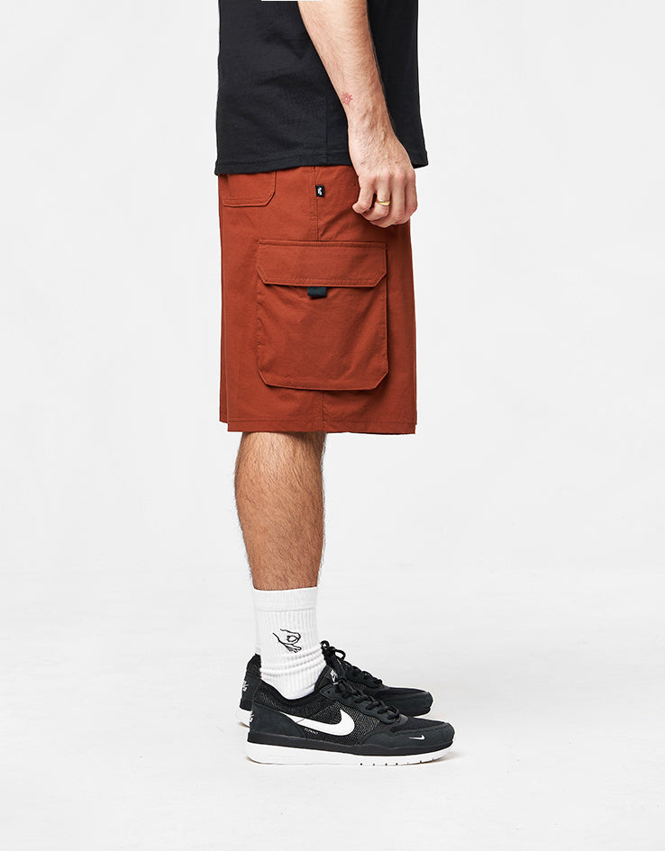 Nike SB Belted Kearny Cargo Shorts - Cinnamon/White