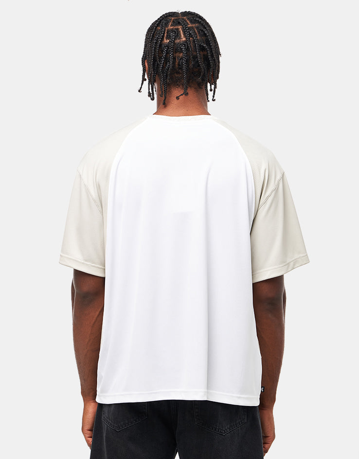 Nike SB Dri-Fit Knitted Jersey - White/Light Bone/Black