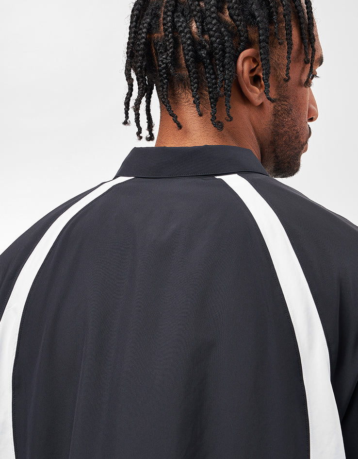 Nike SB Bowler Woven S/S Shirt - Black/White/White