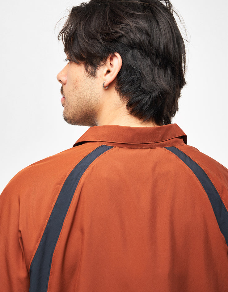 Nike SB Bowler Woven S/S Shirt - Cinnamon/Black/White