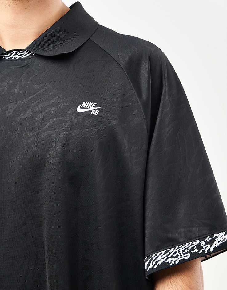 Nike SB Dri-Fit Jacquard Jersey - Black/Black/White