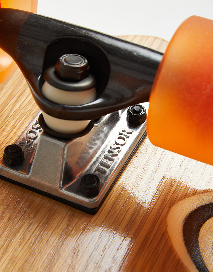 Globe Blazer White Oak Cruiser Skateboard - 7.25" x 26"