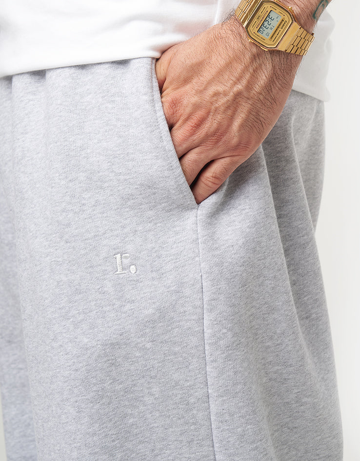 Route One Super Baggy Sweatpant - Heather Grey