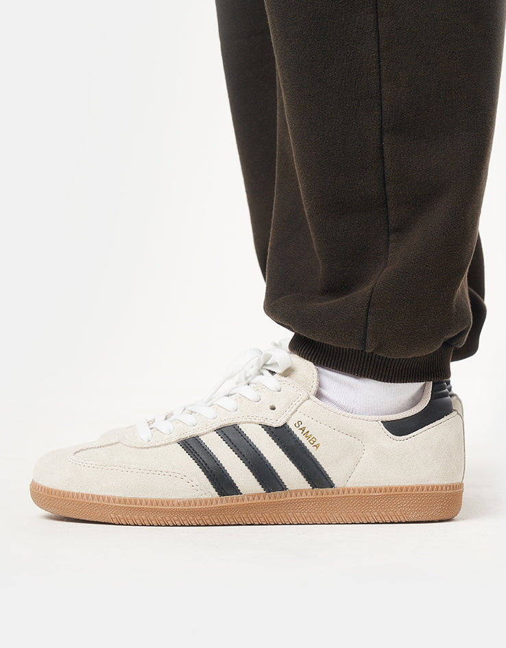 Route One Super Baggy Sweatpant - Brown (Acid Wash)