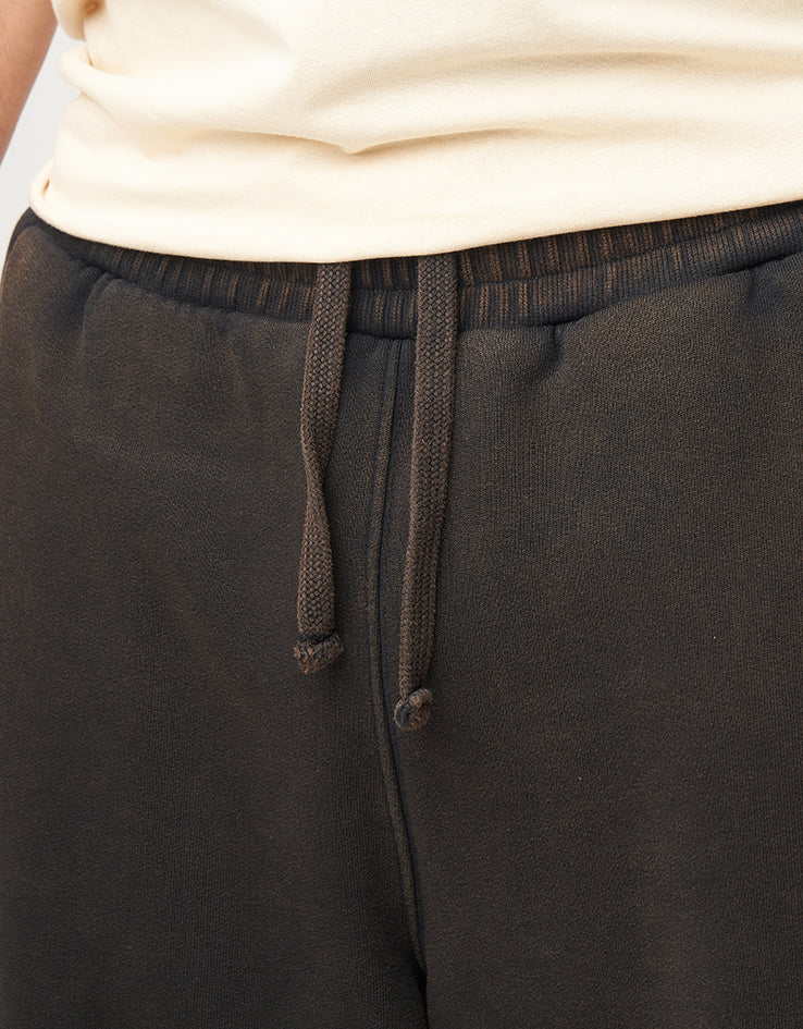 Route One Super Baggy Sweatpant - Brown (Acid Wash)