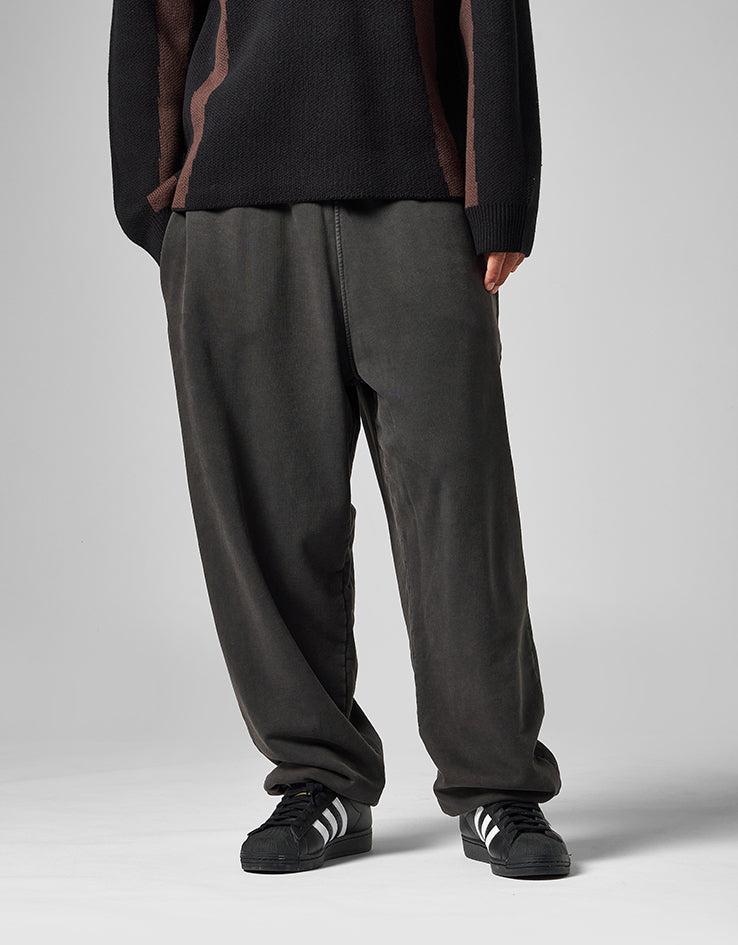 Route One Super Baggy Sweatpant - Brown (Acid Wash)