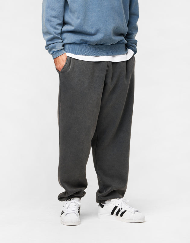 Route One Super Baggy Sweatpant - Grey (Acid Wash)