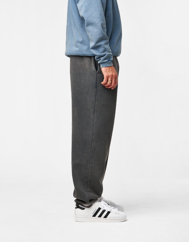 Route One Super Baggy Sweatpant - Grey (Acid Wash)