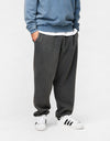 Route One Super Baggy Sweatpant - Grey (Acid Wash)