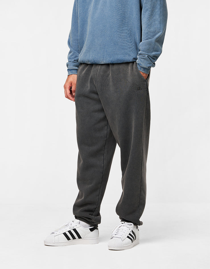 Route One Super Baggy Sweatpant - Grey (Acid Wash)