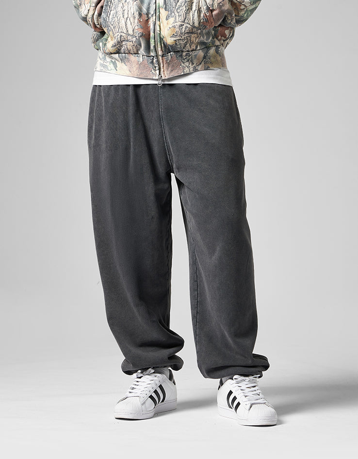 Route One Super Baggy Sweatpant - Grey (Acid Wash)