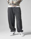 Route One Super Baggy Sweatpant - Grey (Acid Wash)