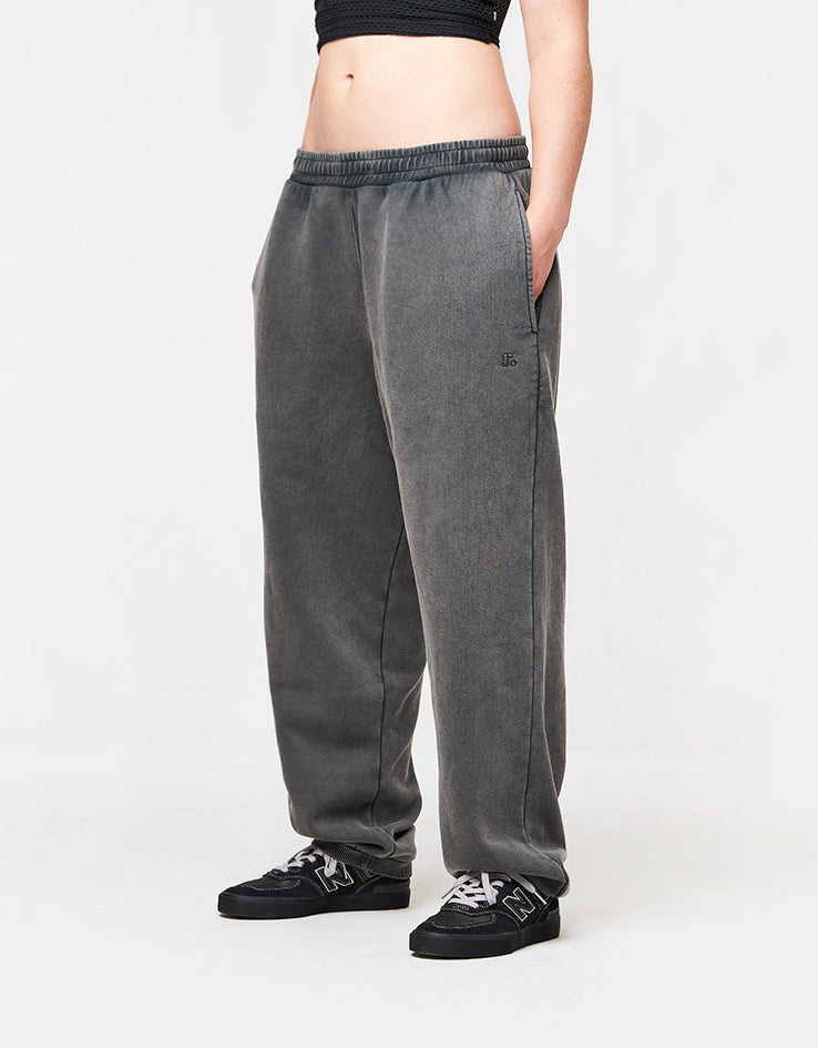 Route One Super Baggy Sweatpant - Grey (Acid Wash)
