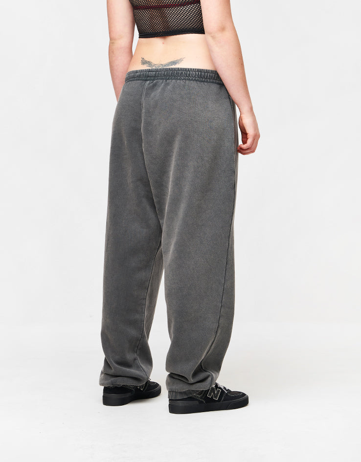 Route One Super Baggy Sweatpant - Grey (Acid Wash)