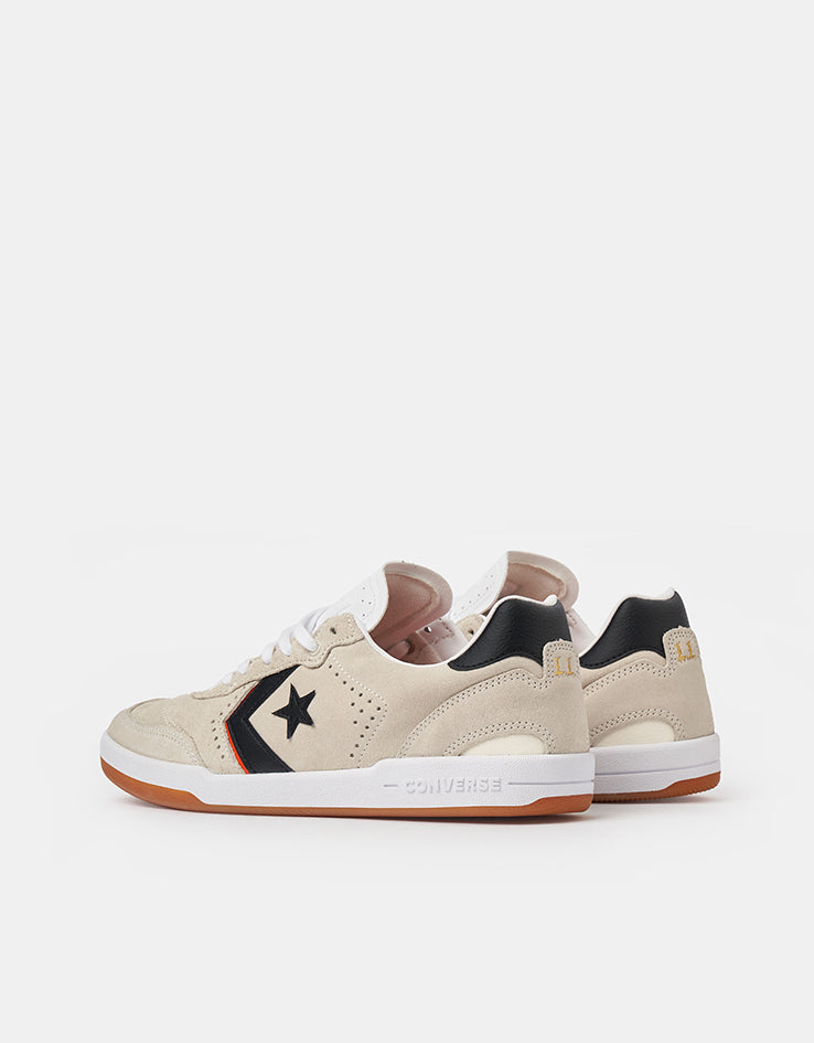 Converse Louie Lopez Pro 2 Skate Shoes - Egret/White/Orange