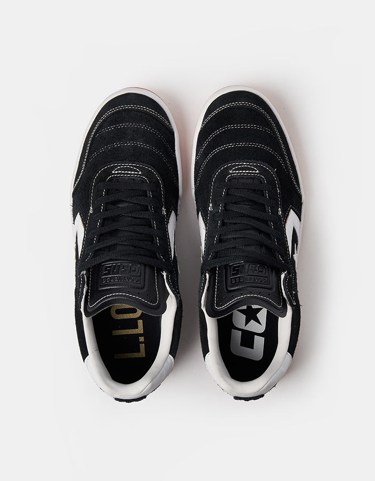 Converse Louie Lopez Pro 2 Skate Shoes - Black/White/Black