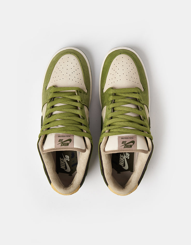 Nike SB 'Yuto' Dunk Low Pro QS Skate Shoes - Asparagus/Legion Green-Lt Khaki