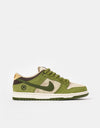 Nike SB 'Yuto' Dunk Low Pro QS Skate Shoes - Asparagus/Legion Green-Lt Khaki