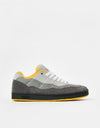 etnies Snake Skate Shoes - Grey/Grey/Yellow
